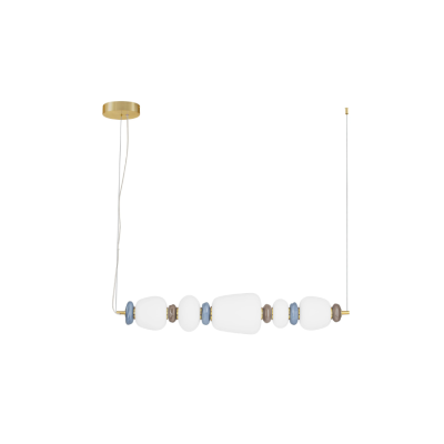 9009203 Висечка светилка PALO LED 28W 3000K Керамика, Стакло и Метал Nova Luce 9009203 Висечка светилка PALO LED 28W 3000K Керамика, Стакло и Метал Nova Luce